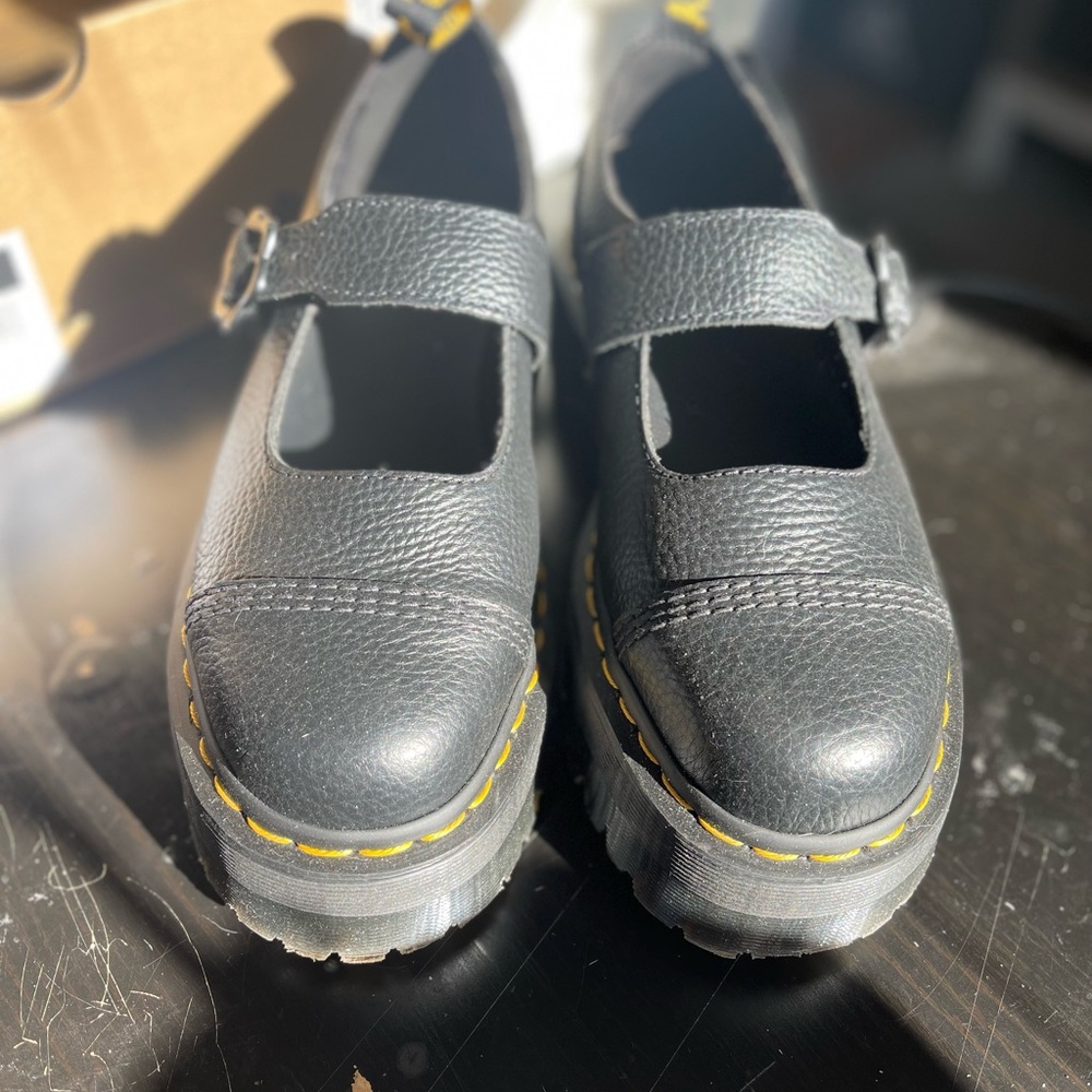 Dr. Martens Addina Flower mary jane shoes size 10 womens US EU size 42.